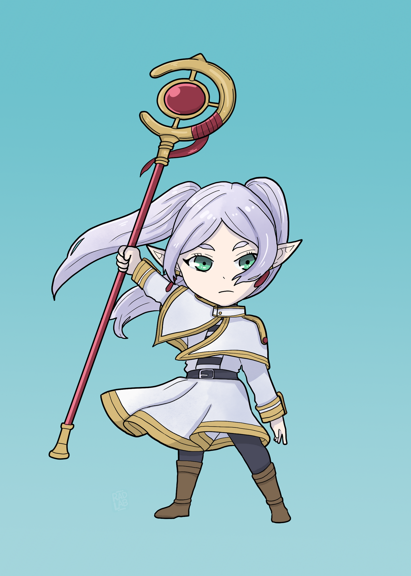 Prints | Chibi Frieren | 5x7 inches