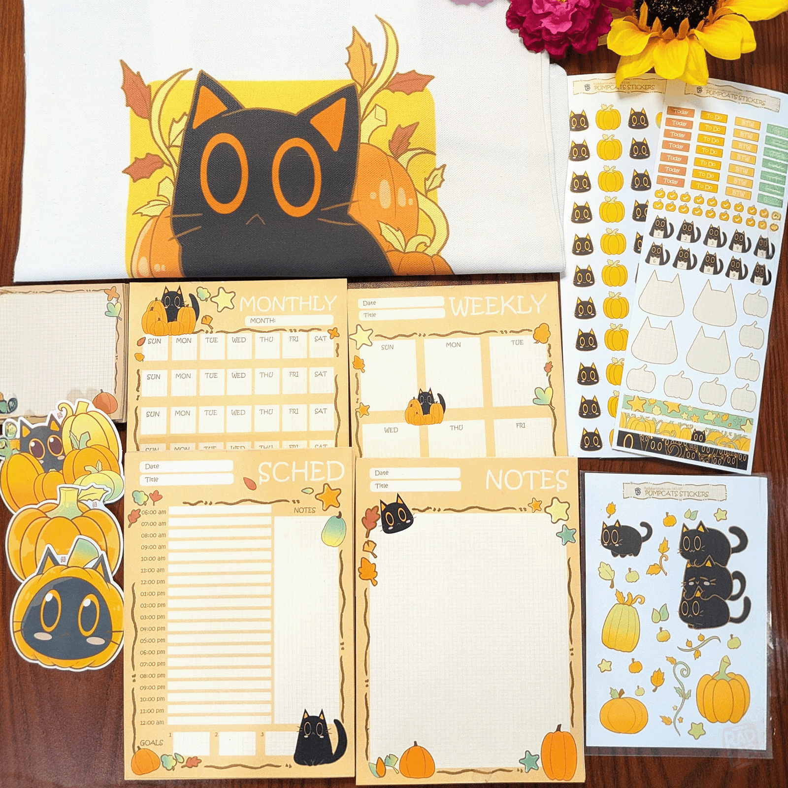PumpKitty Planner Pad Bundle