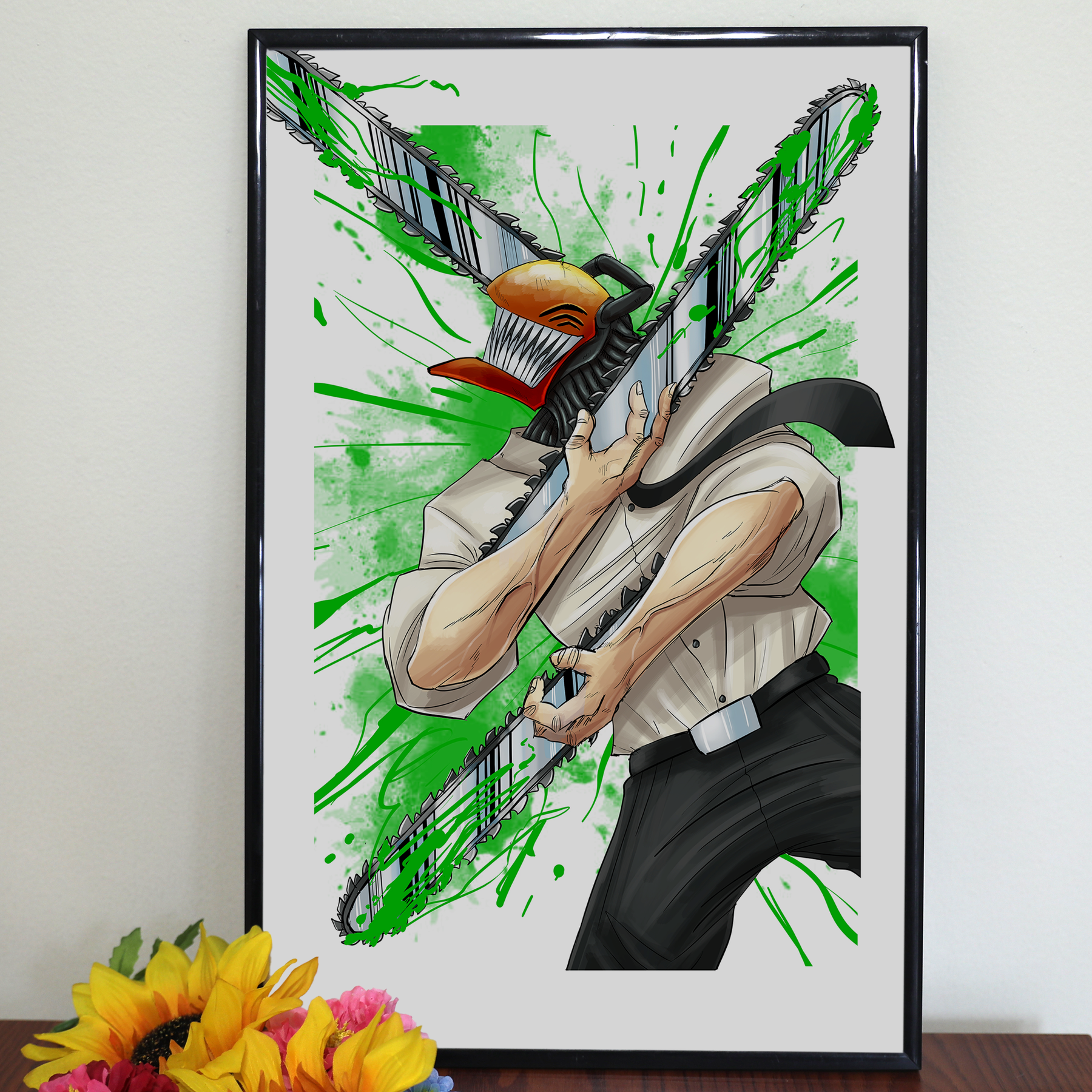 Prints | Chainsaw Hero | 11x17 inches