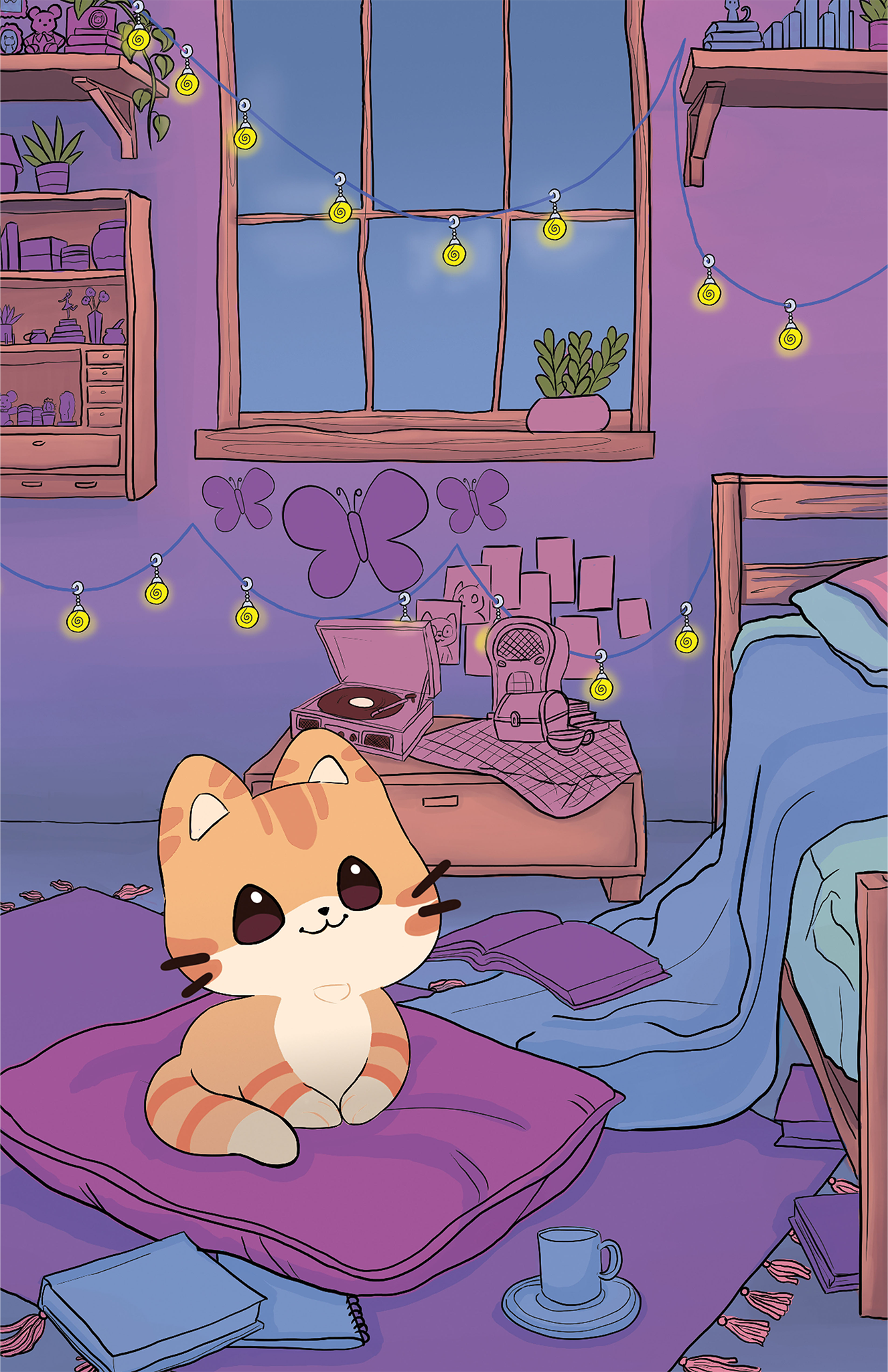 Prints | Lofi Cat| 11x17 inches