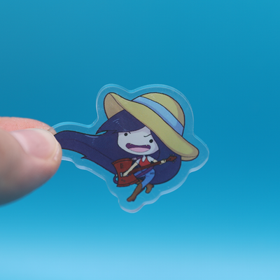 Acrylic Pin | Vampire Queen | 1.5 inch