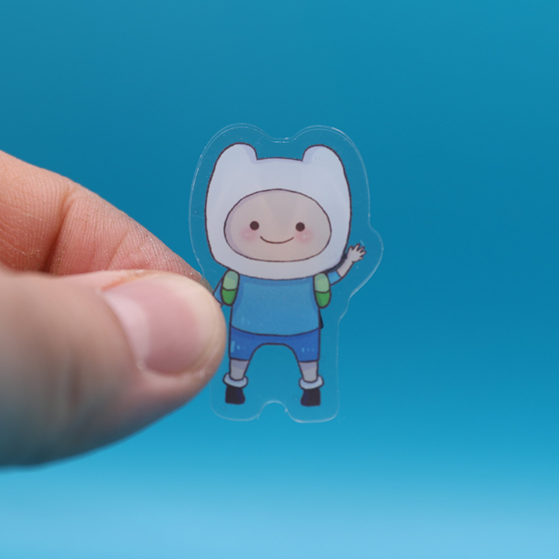 Acrylic Pin | Boy Hero | 1.5 inch