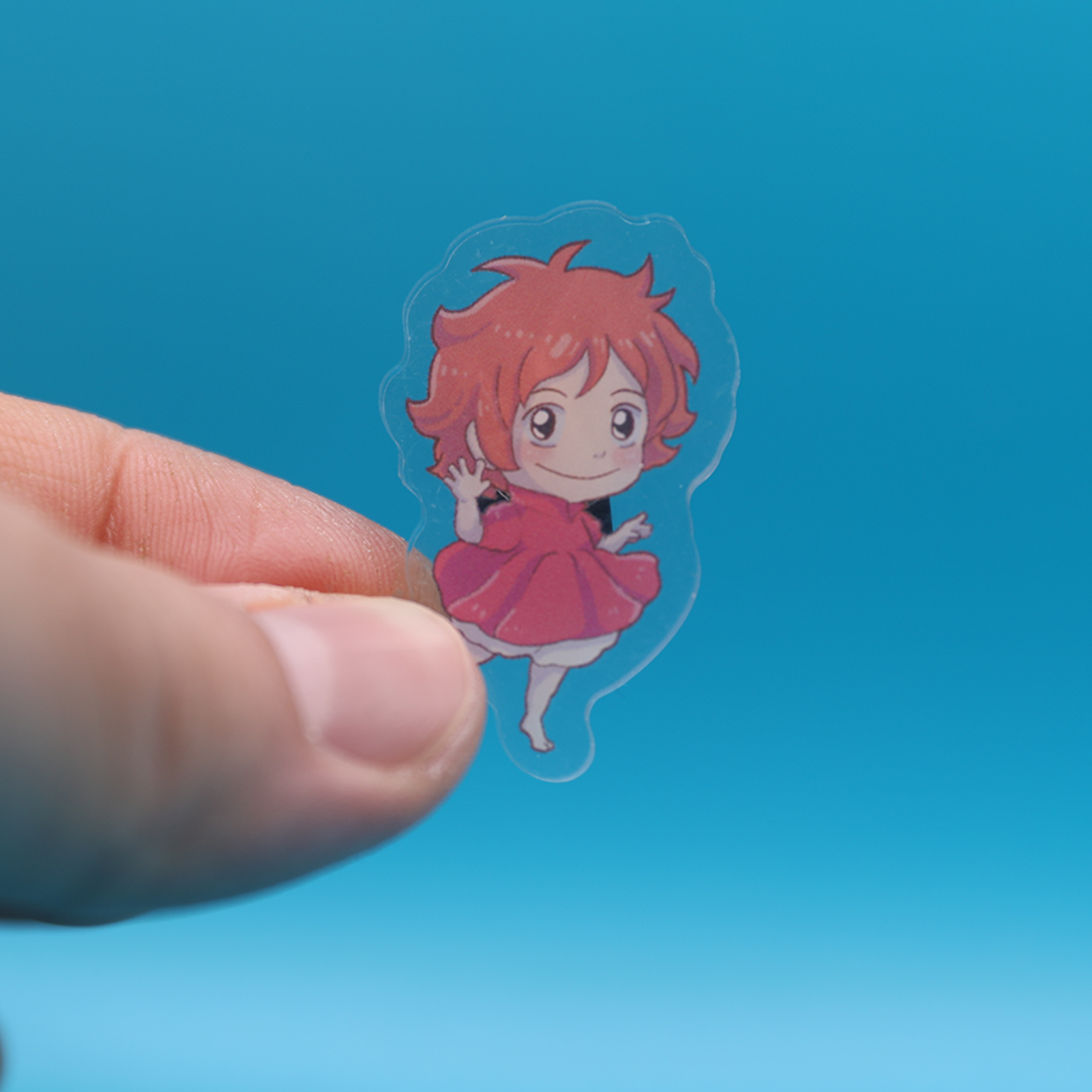 Acrylic Pin | Sea Child 1 | 1.5 inch