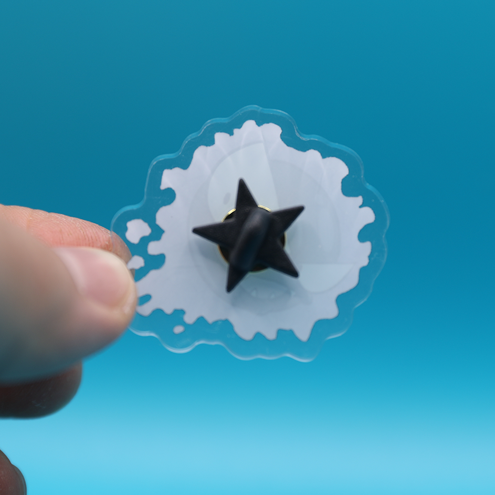 Acrylic Pin | Ghost Gas | 1.5 inch