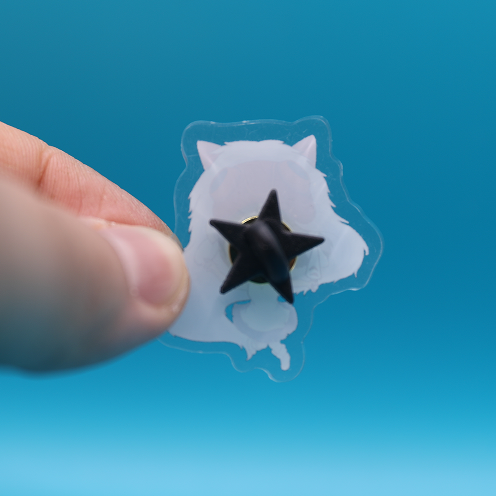 Acrylic Pin | Wolf Princess | 1.5 inch