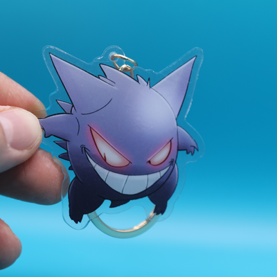 Kawaii Cute Gengar Keychain 1