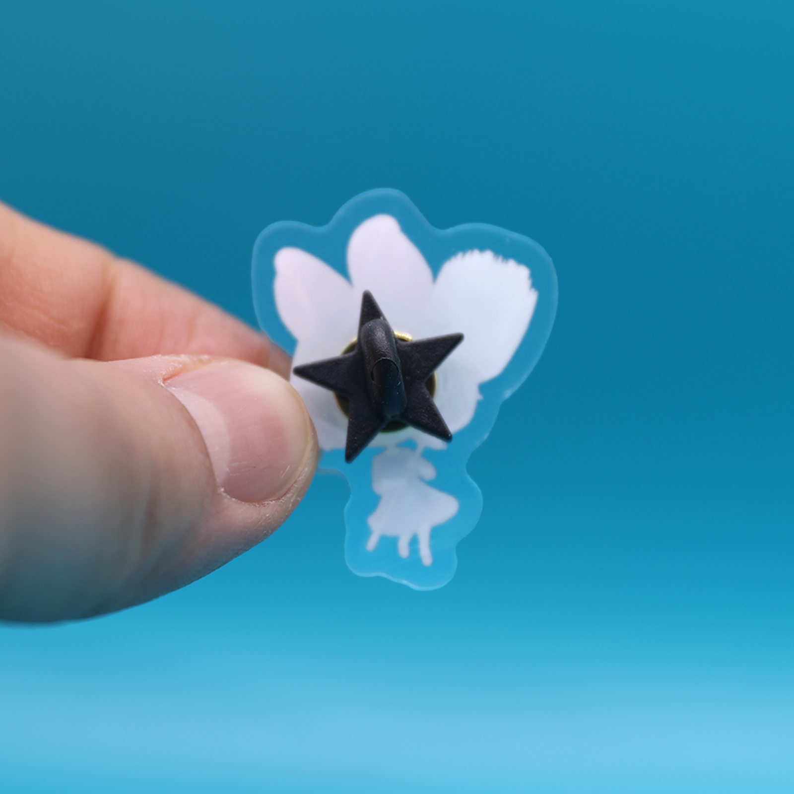 Acrylic Pin | Delivery Girl | 1.5 inch