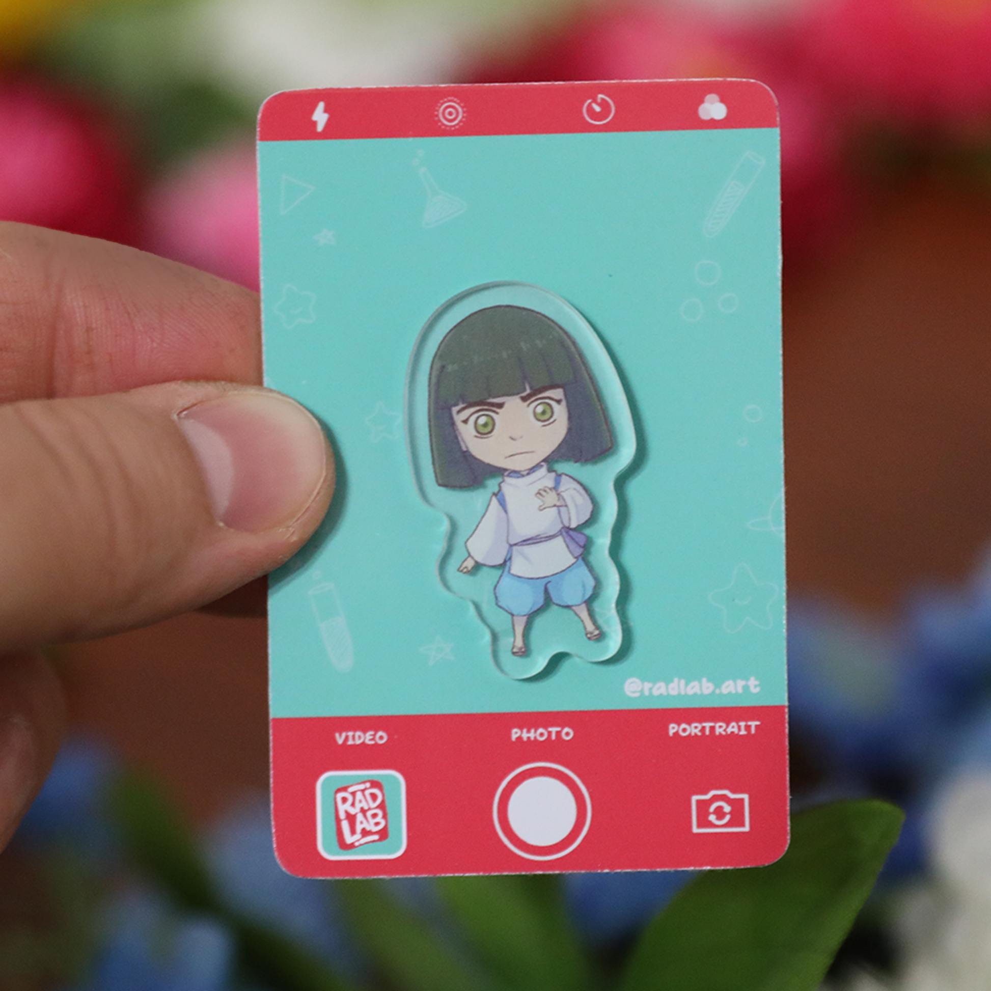 Acrylic Pin | Spirit Boy | 1.5 inch