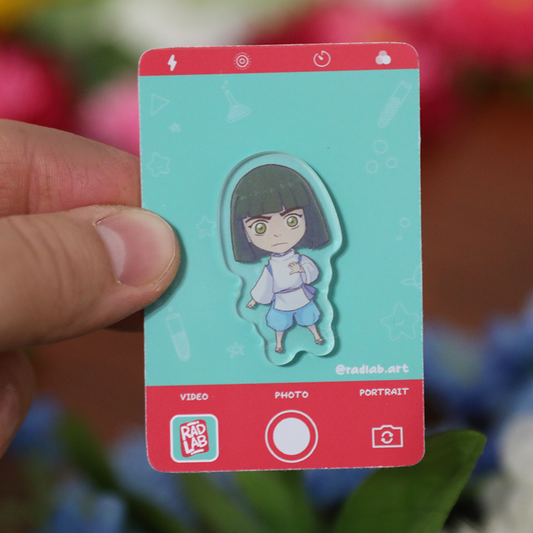 Acrylic Pin | Spirit Boy | 1.5 inch