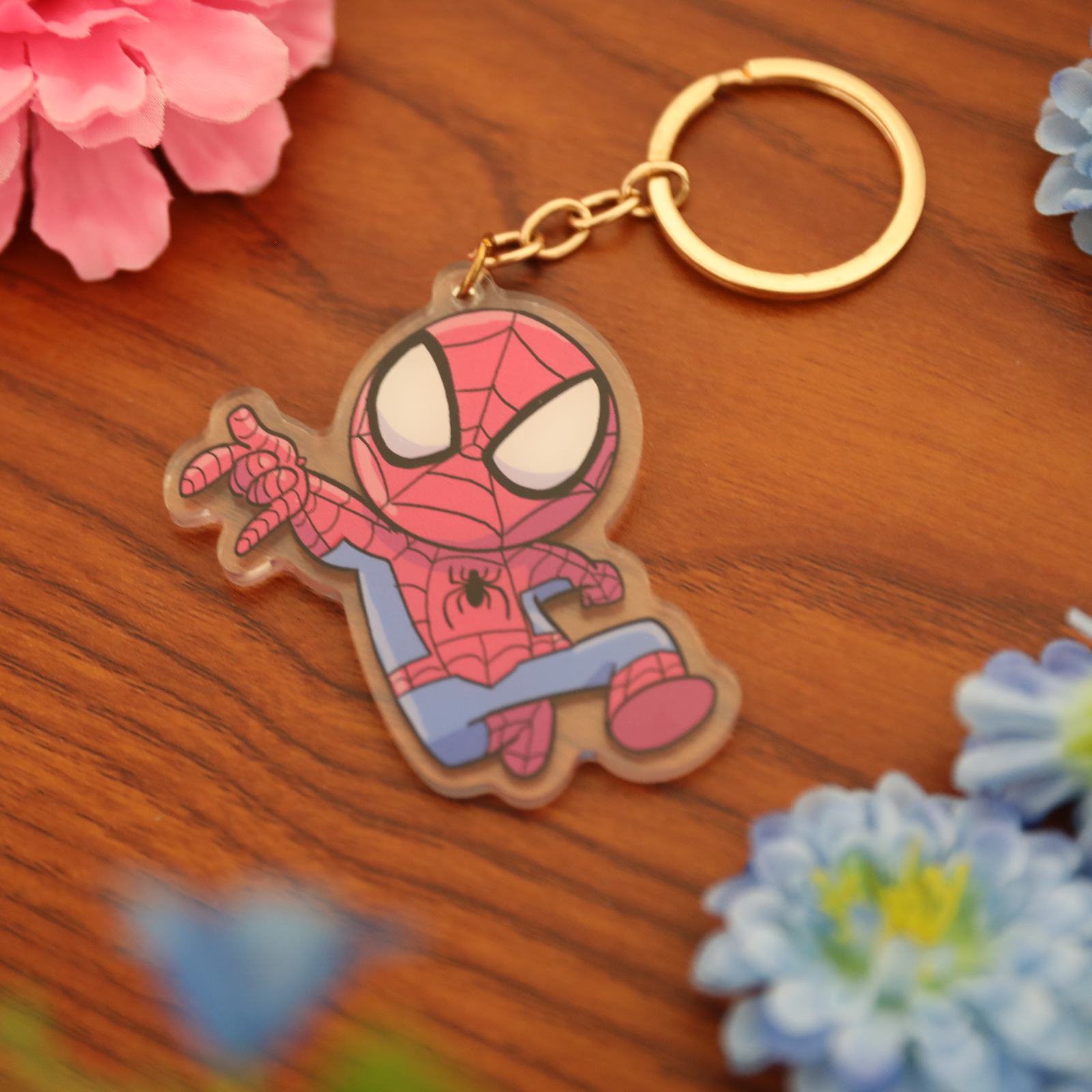 Acrylic Charms | Chibi Spider | 2.5 Inch