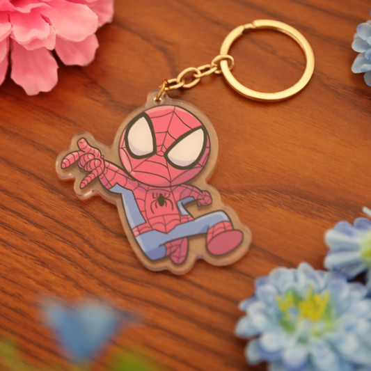 Acrylic Charms | Chibi Spider | 2.5 Inch