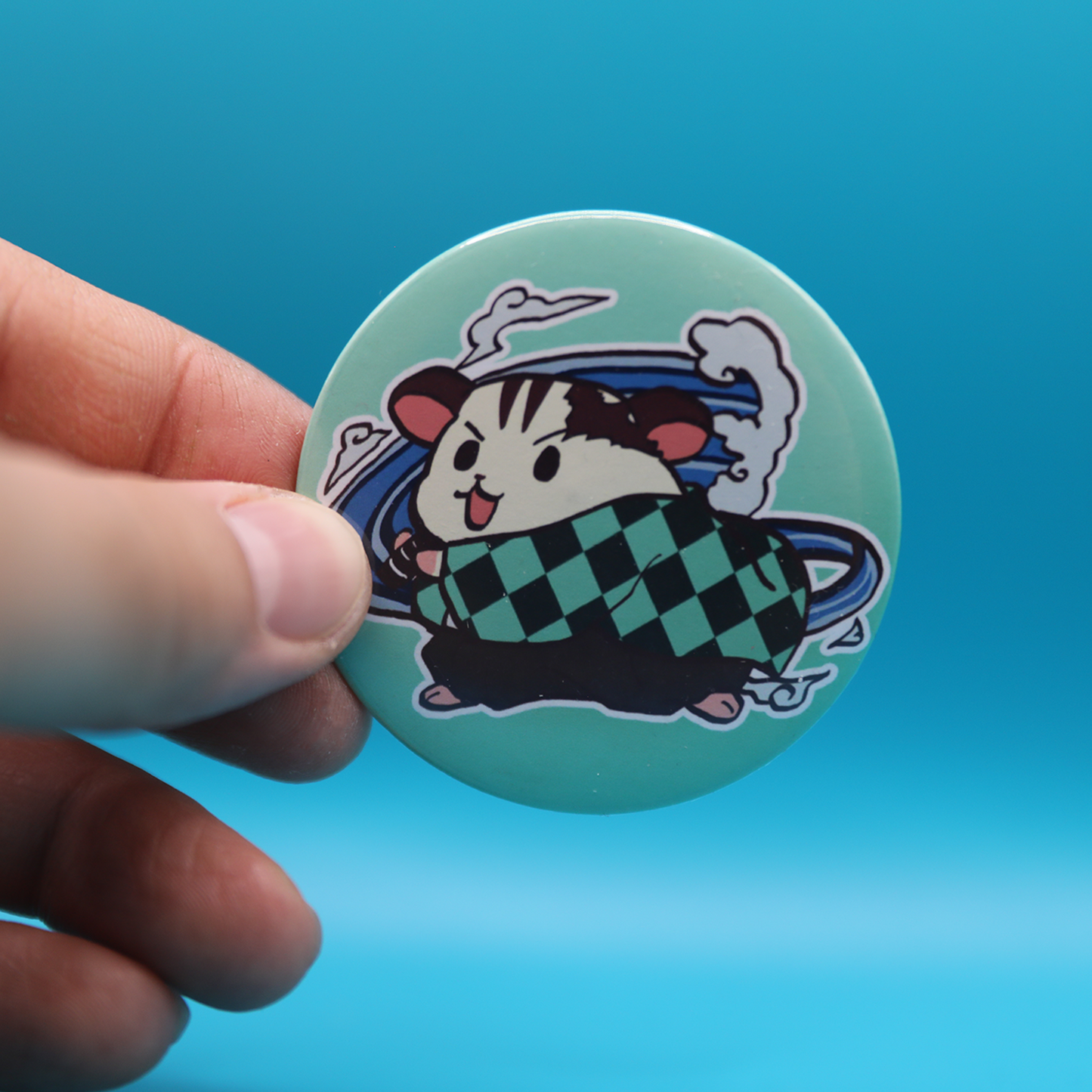 Button Pin | Lab DS Tanji | 2.28 inches