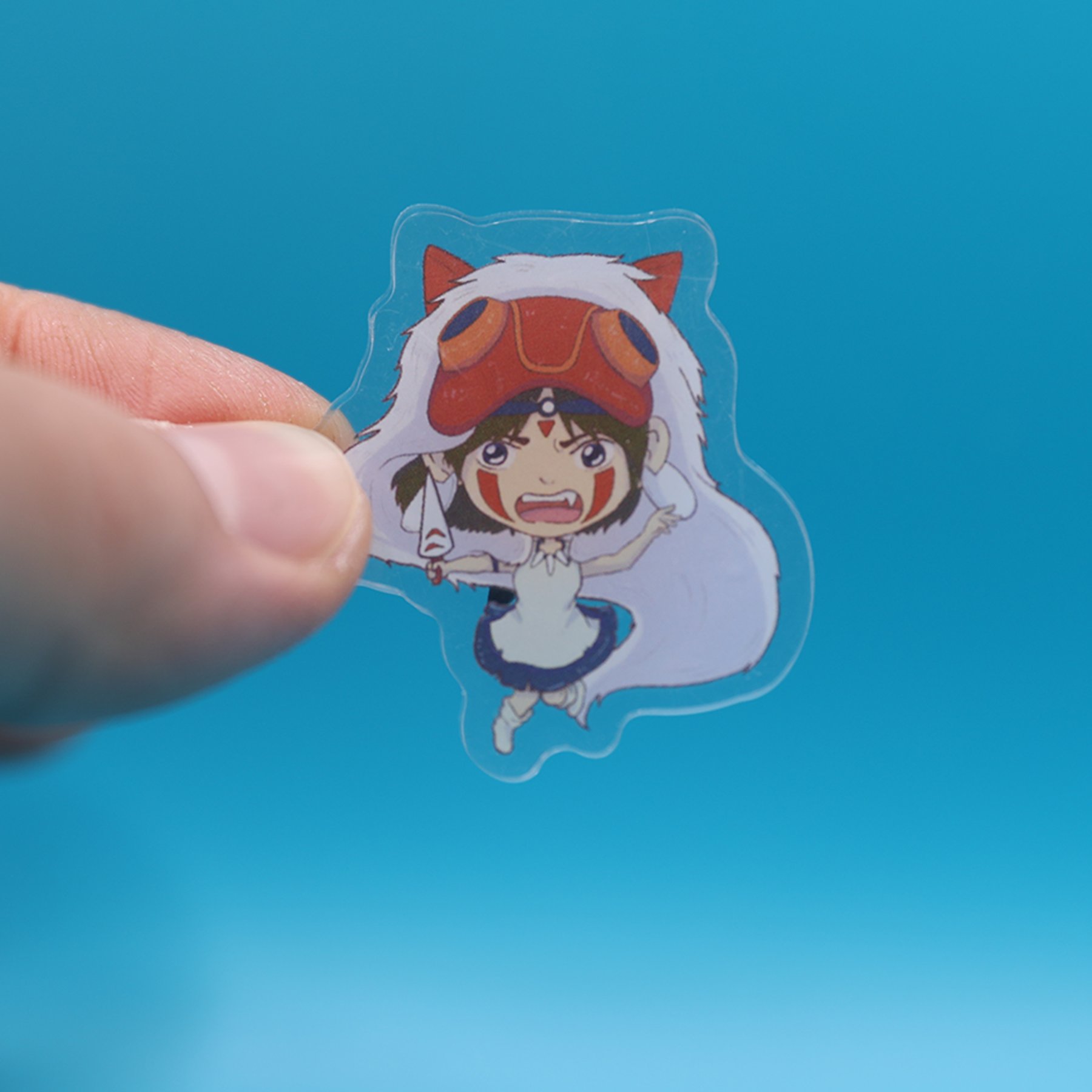 Acrylic Pin | Wolf Princess | 1.5 inch