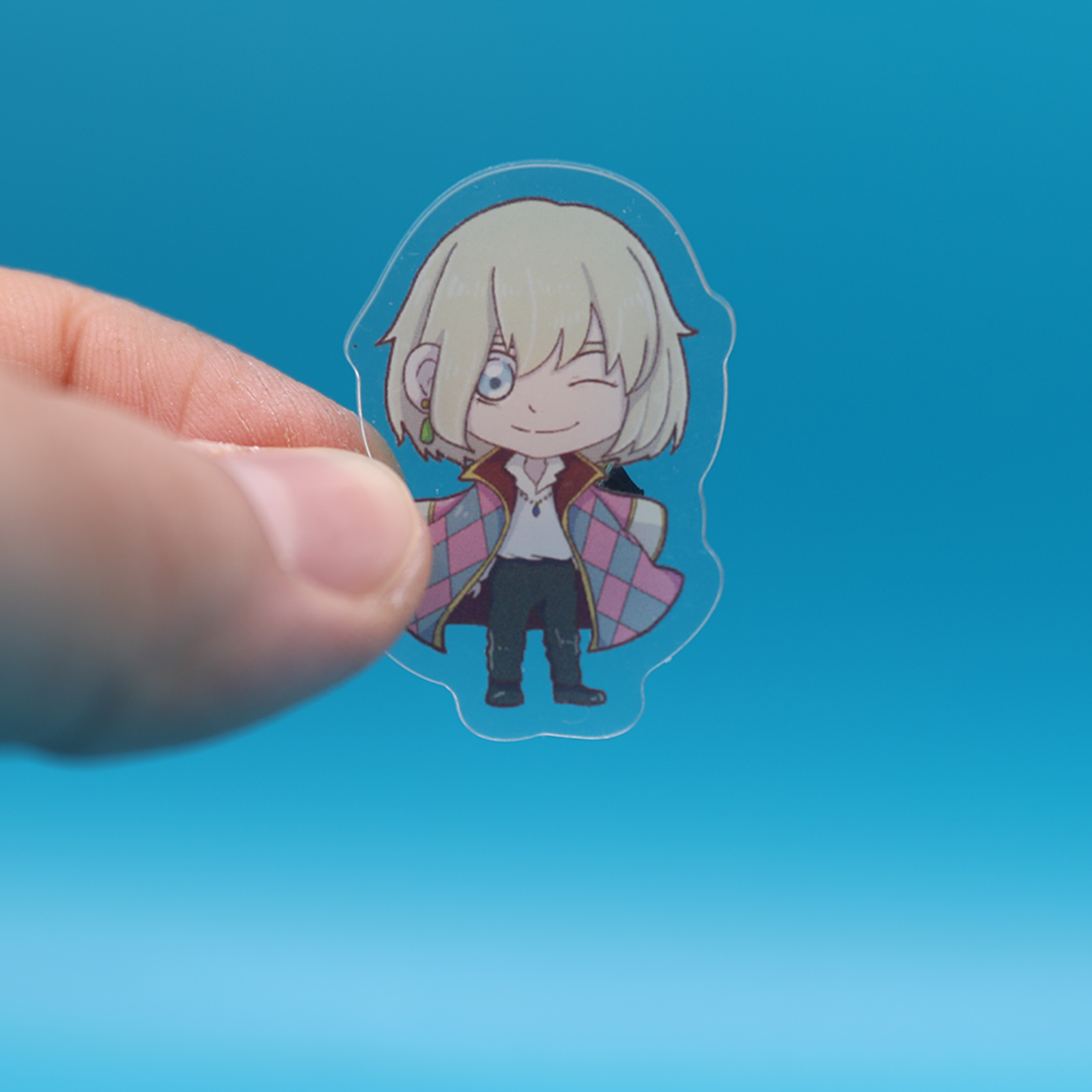 Acrylic Pin | Castle Wizard | 1.5 inch