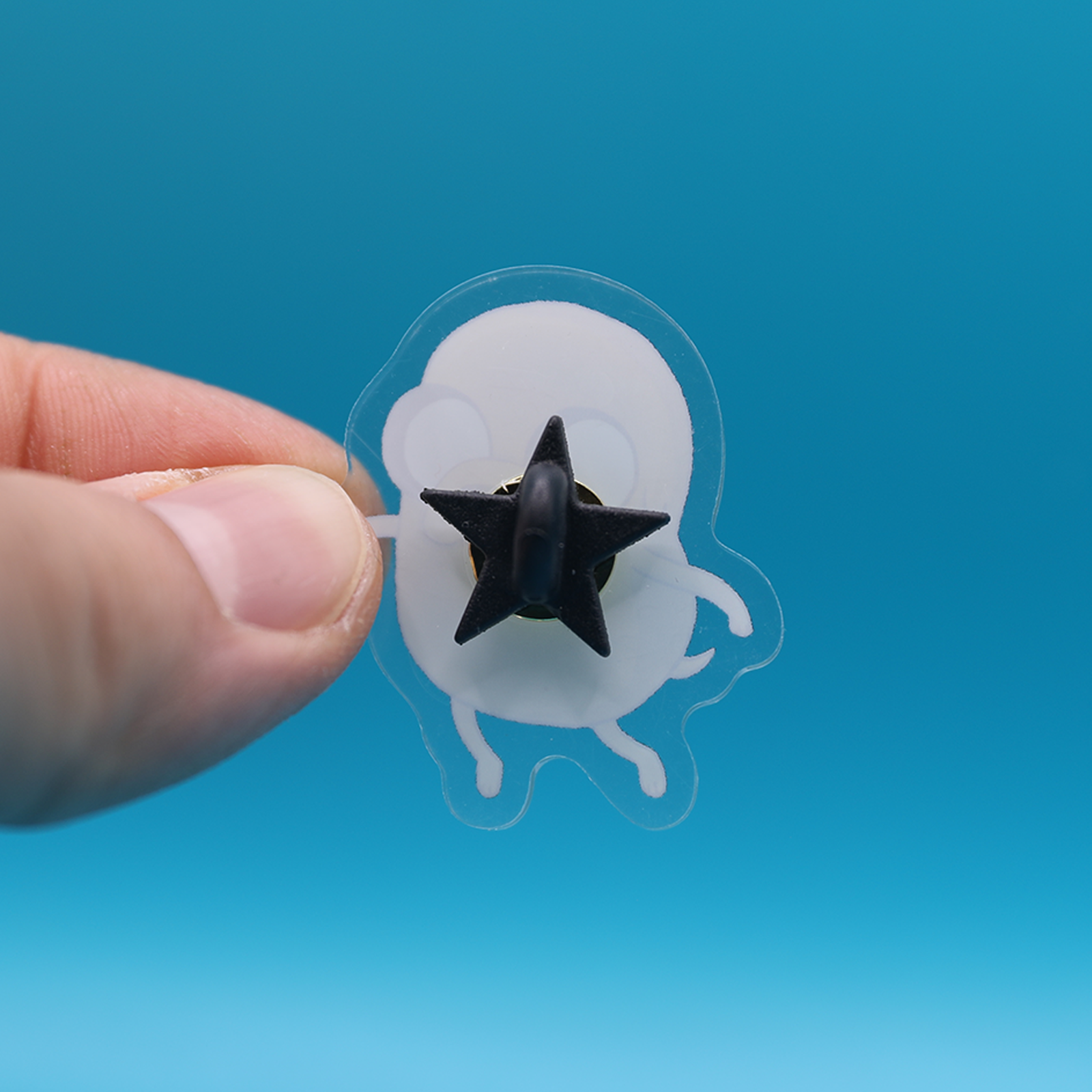 Acrylic Pin | Dog Friend | 1.5 inch