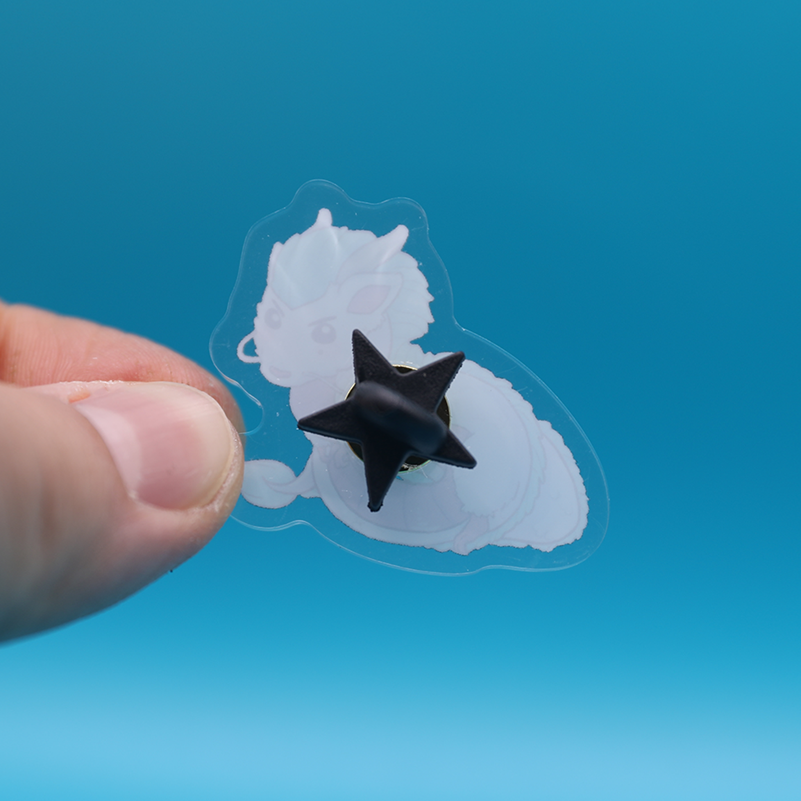 Acrylic Pin | Spirit Dragon | 1.5 inch