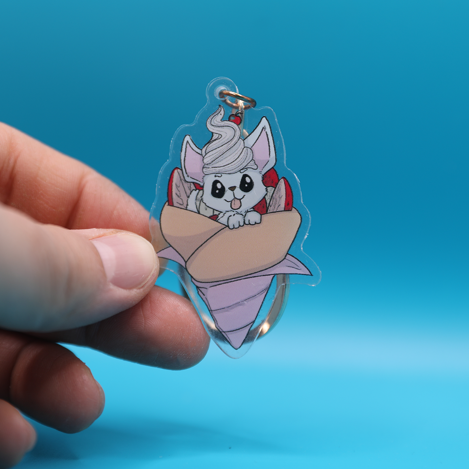 Acrylic Charms | Crepe Boi | 2.5 Inch