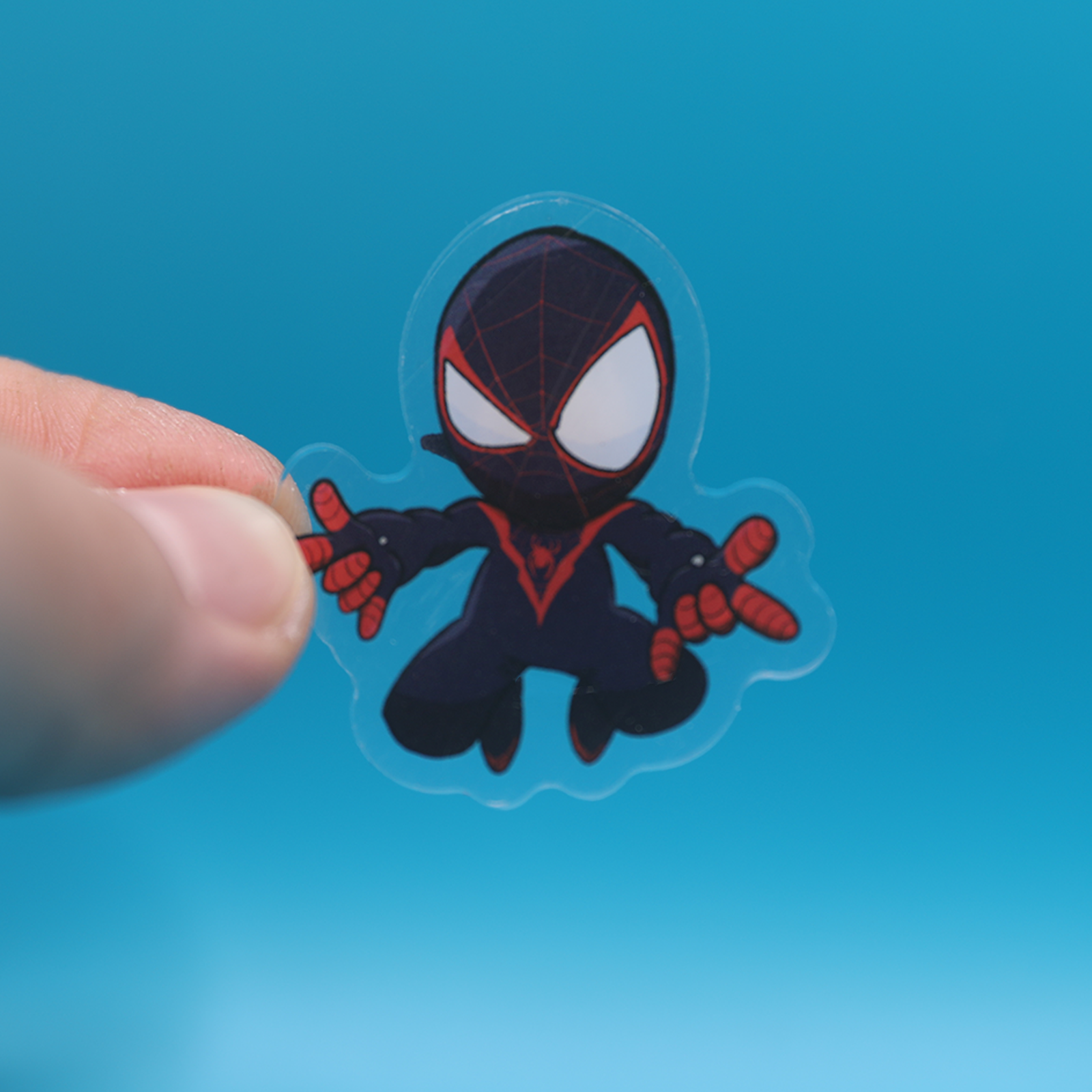 Acrylic Pin | Spider Miles | 1.5 inch