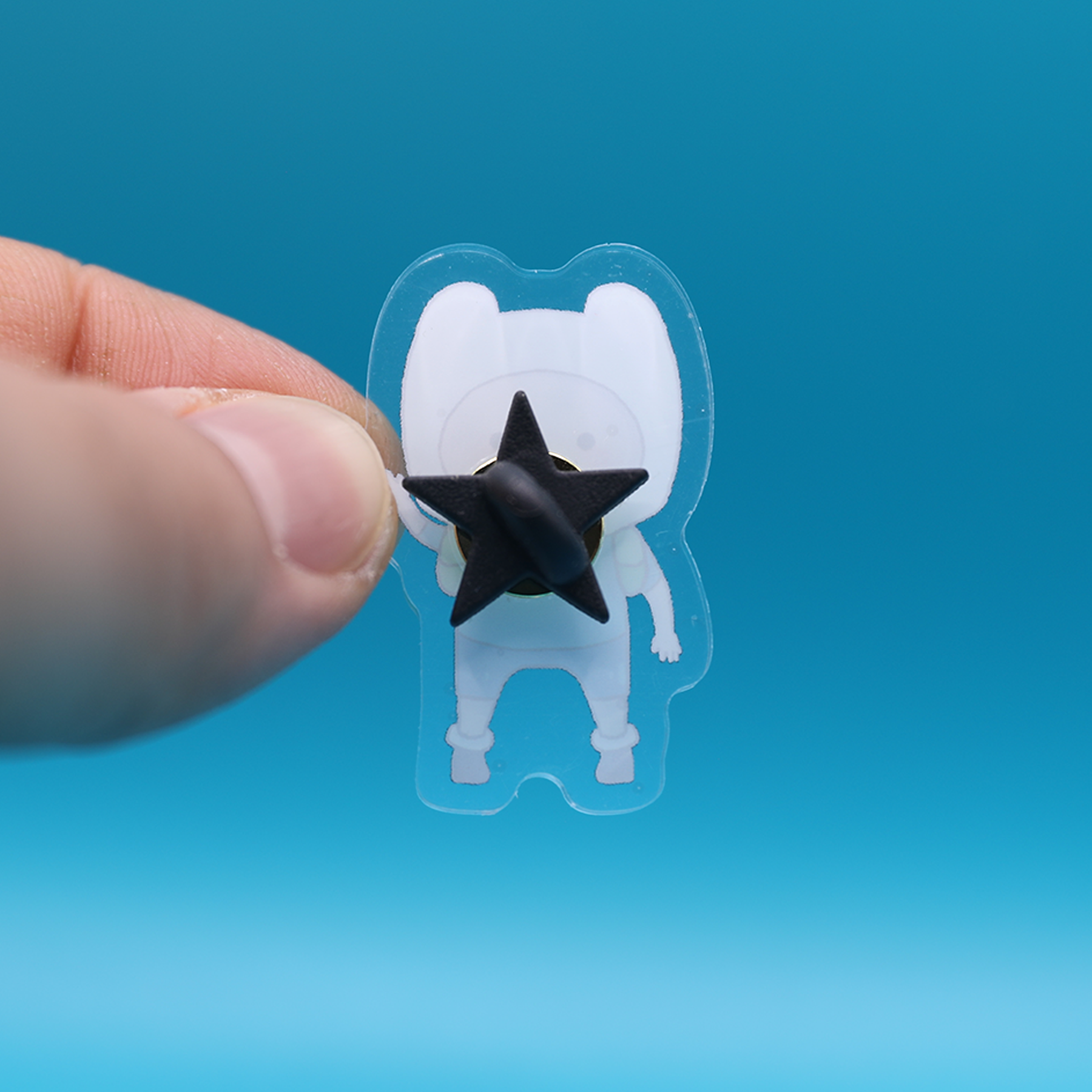 Acrylic Pin | Boy Hero | 1.5 inch