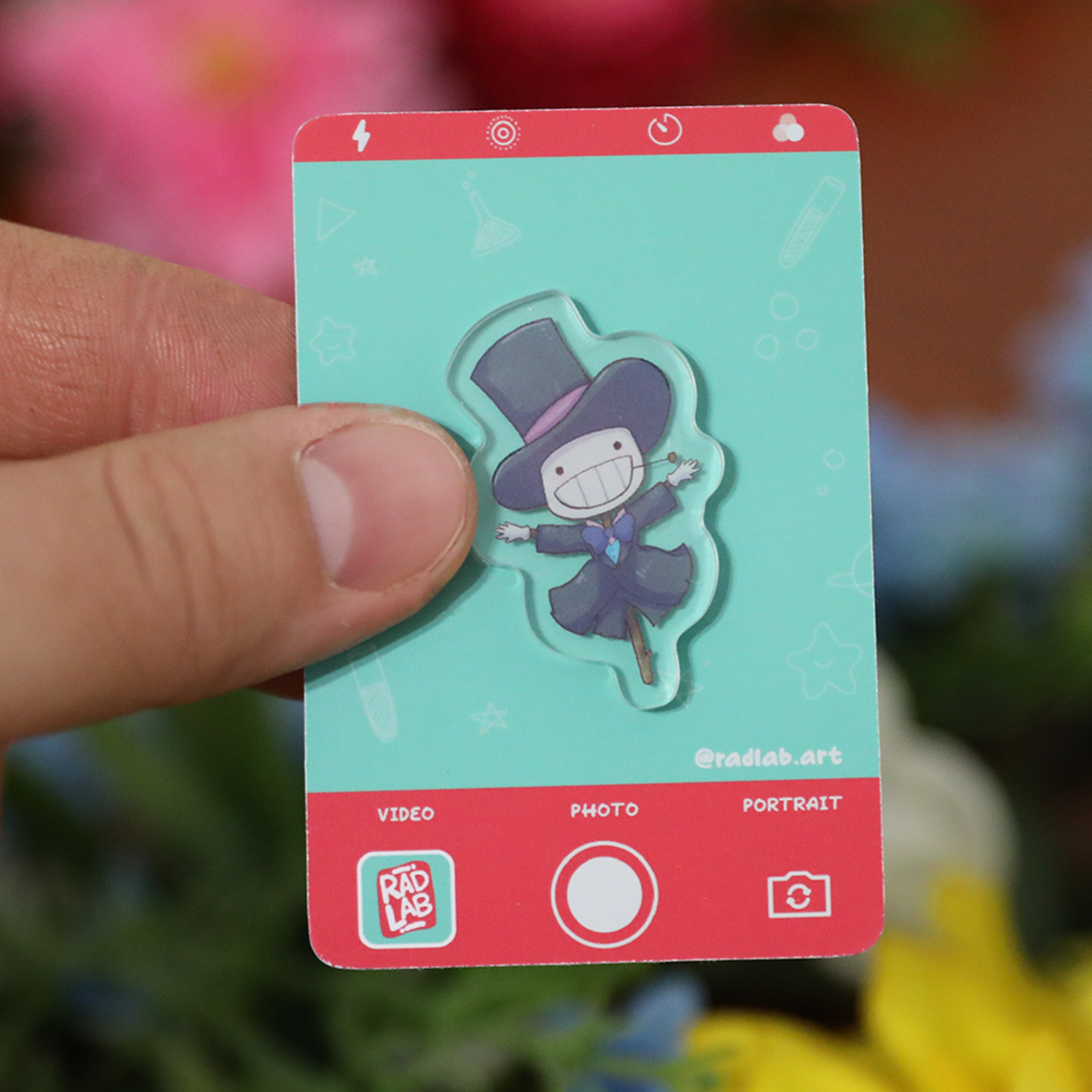 Acrylic Pin | Scarecrow | 1.5 inch