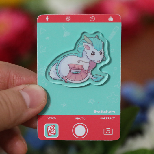 Acrylic Pin | Spirit Dragon | 1.5 inch