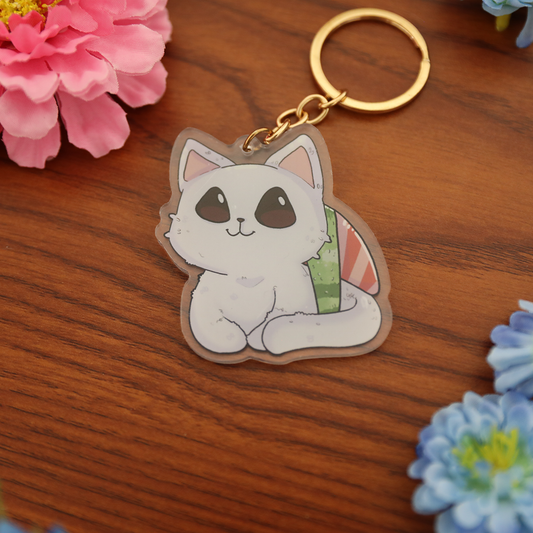 Acrylic Charms | Sushi Cat | 2.5 Inch
