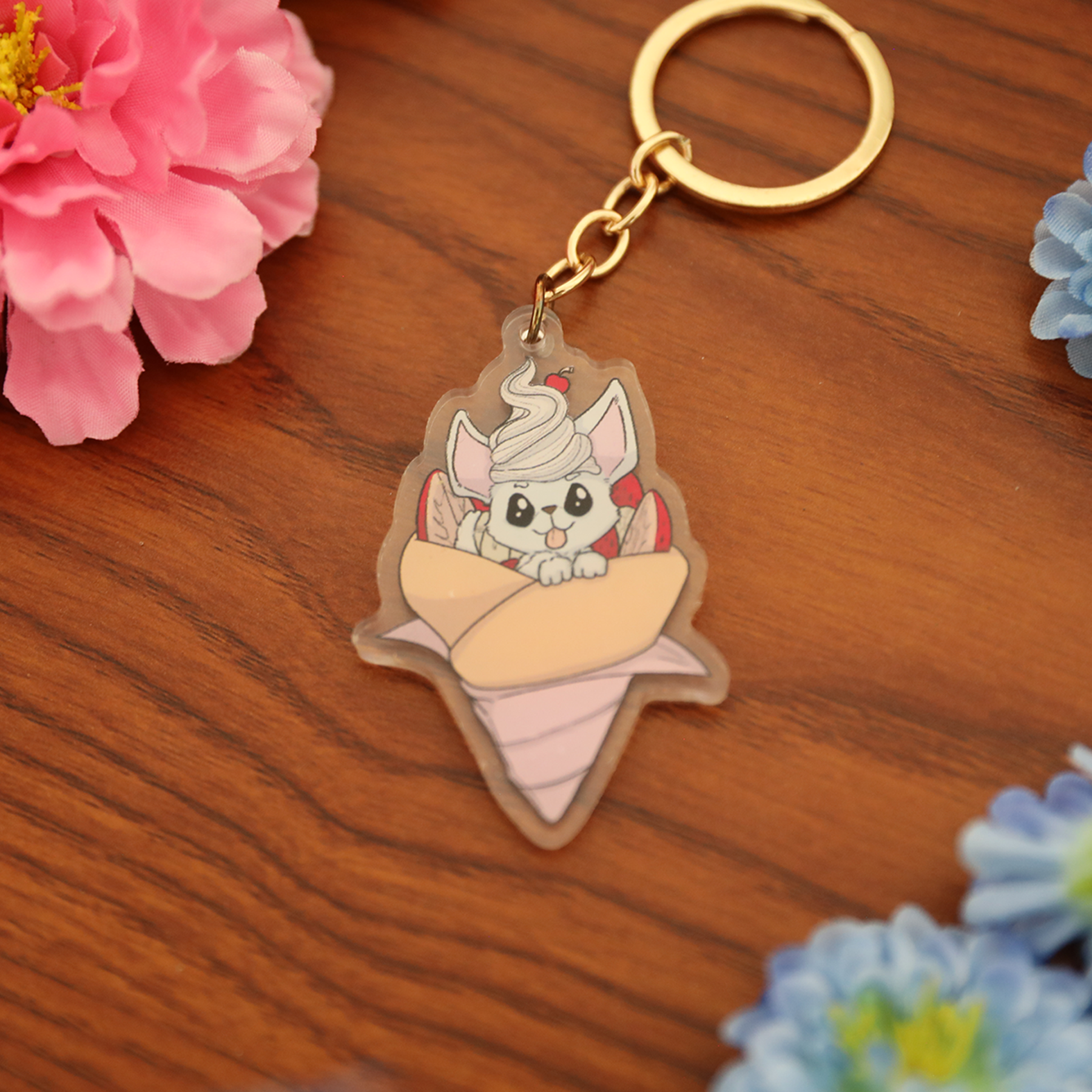 Acrylic Charms | Crepe Boi | 2.5 Inch