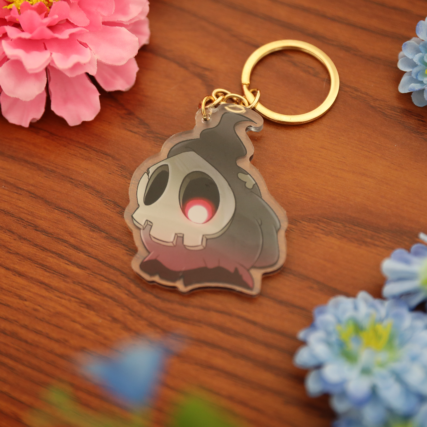 Kawaii Cute Duskull Pokemon Keychain