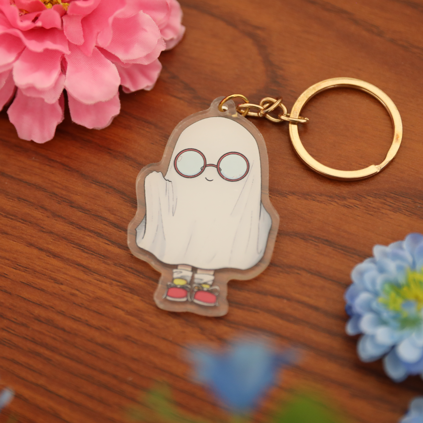 Acrylic Charms | Boo | 2.5 Inch