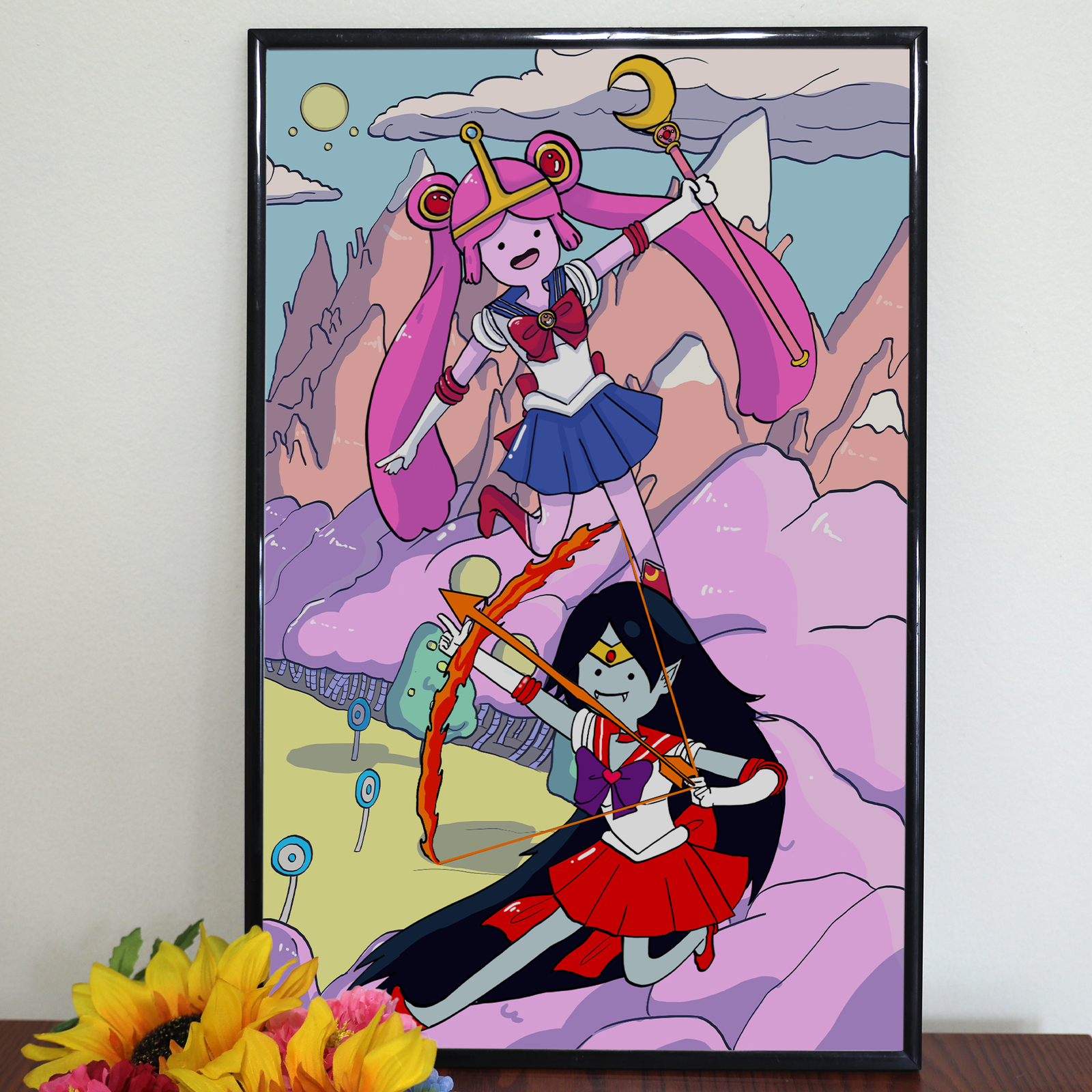 Prints | Sailor Bubbline | 11x17 inches