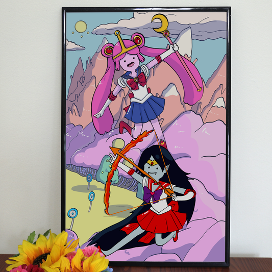 Prints | Sailor Bubbline | 11x17 inches