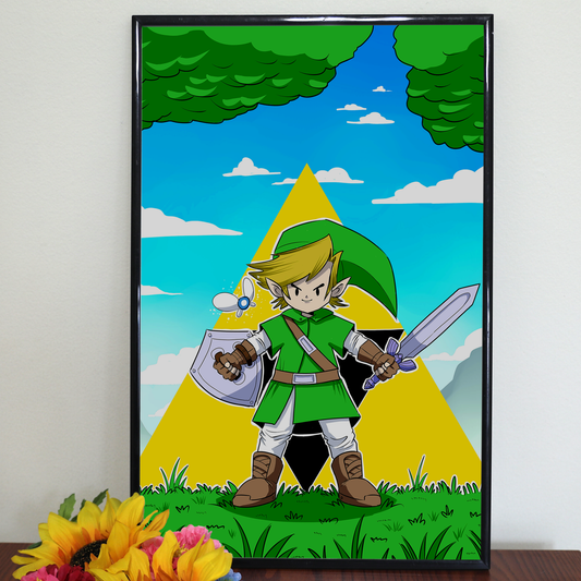 Prints | Hero of Time | 11x17 inches