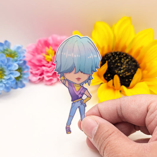 Mystery Saja | Waterproof Matte Vinyl Sticker