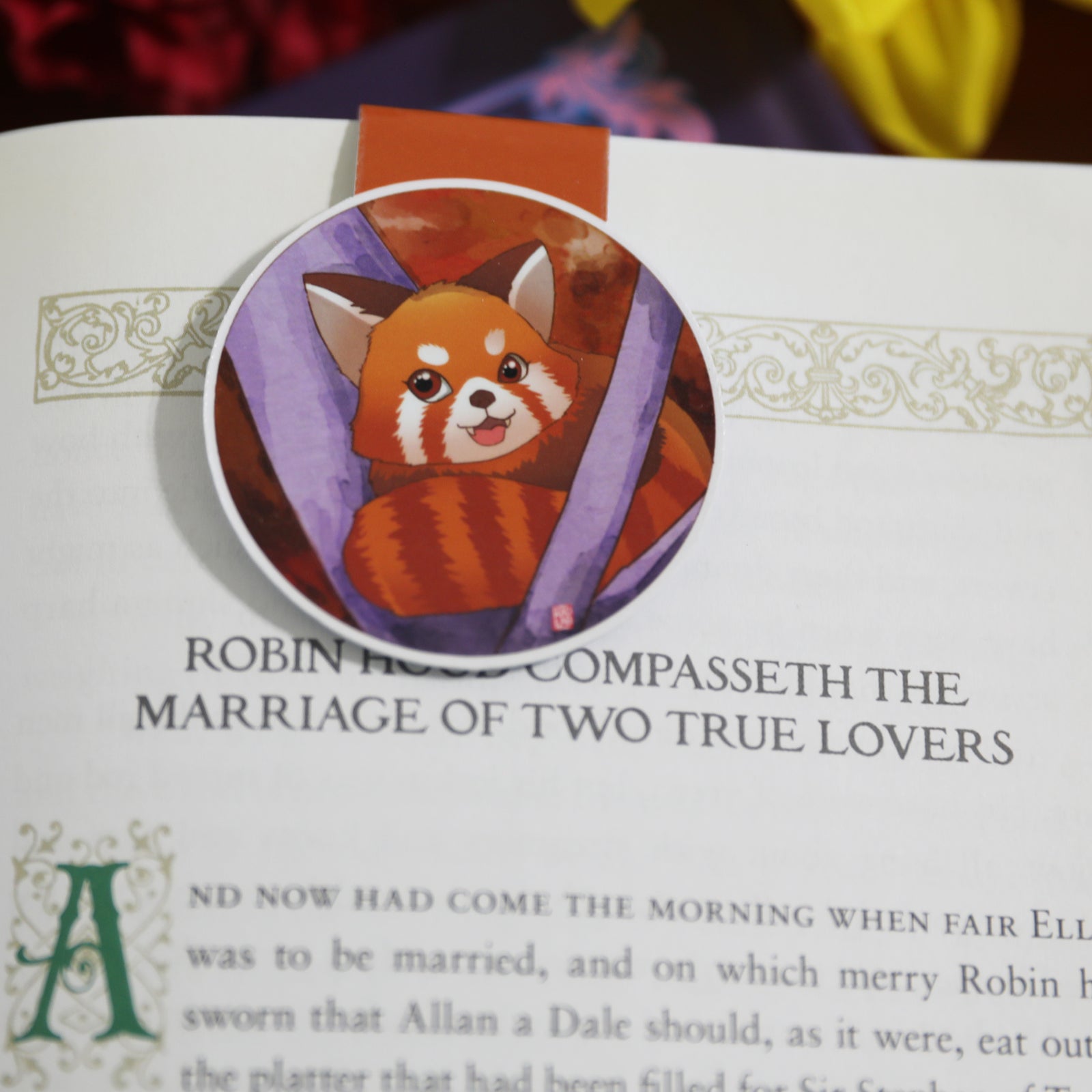 Red Panda | Magnetic Bookmark | Page Marker