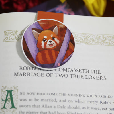 Red Panda | Magnetic Bookmark | Page Marker