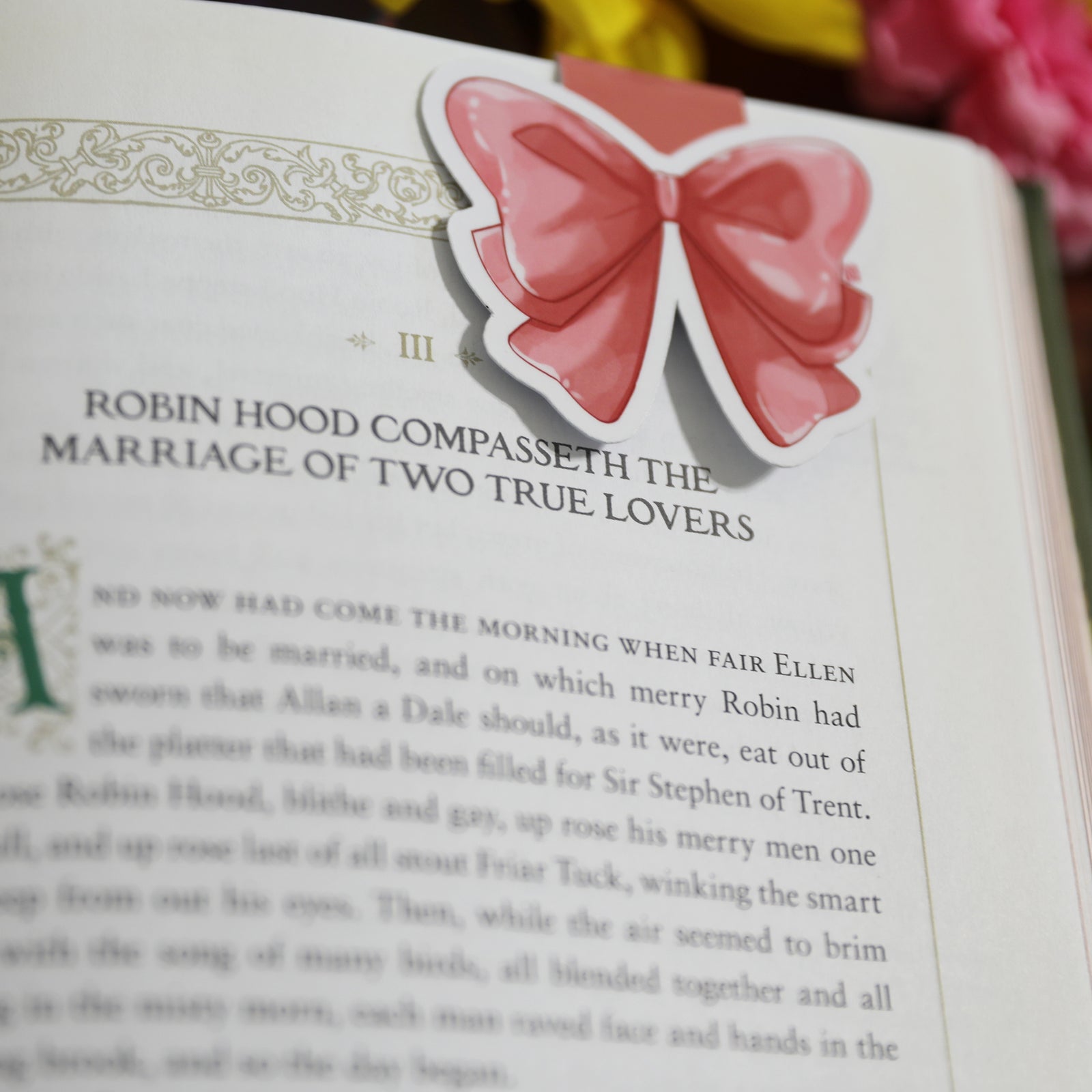 Pink Ribbon | Magnetic Bookmark | Page Marker