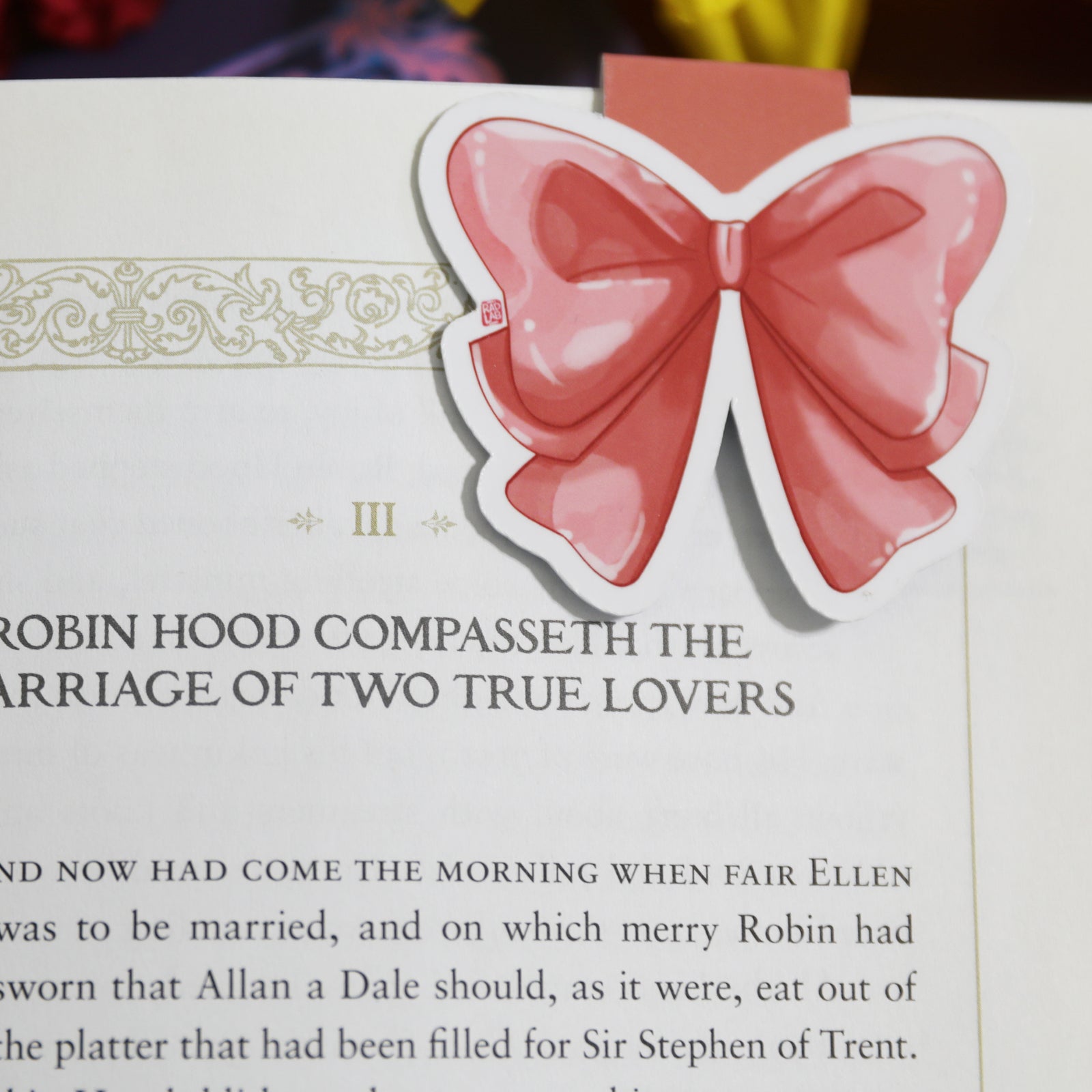 Pink Ribbon | Magnetic Bookmark | Page Marker