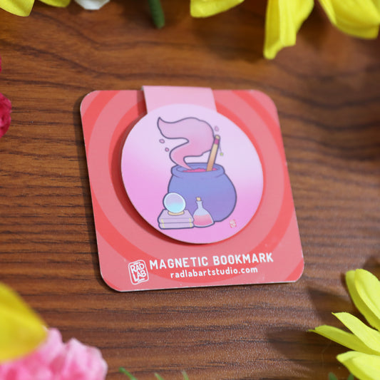 Witch's Cauldron | Magnetic Bookmark | Page Marker