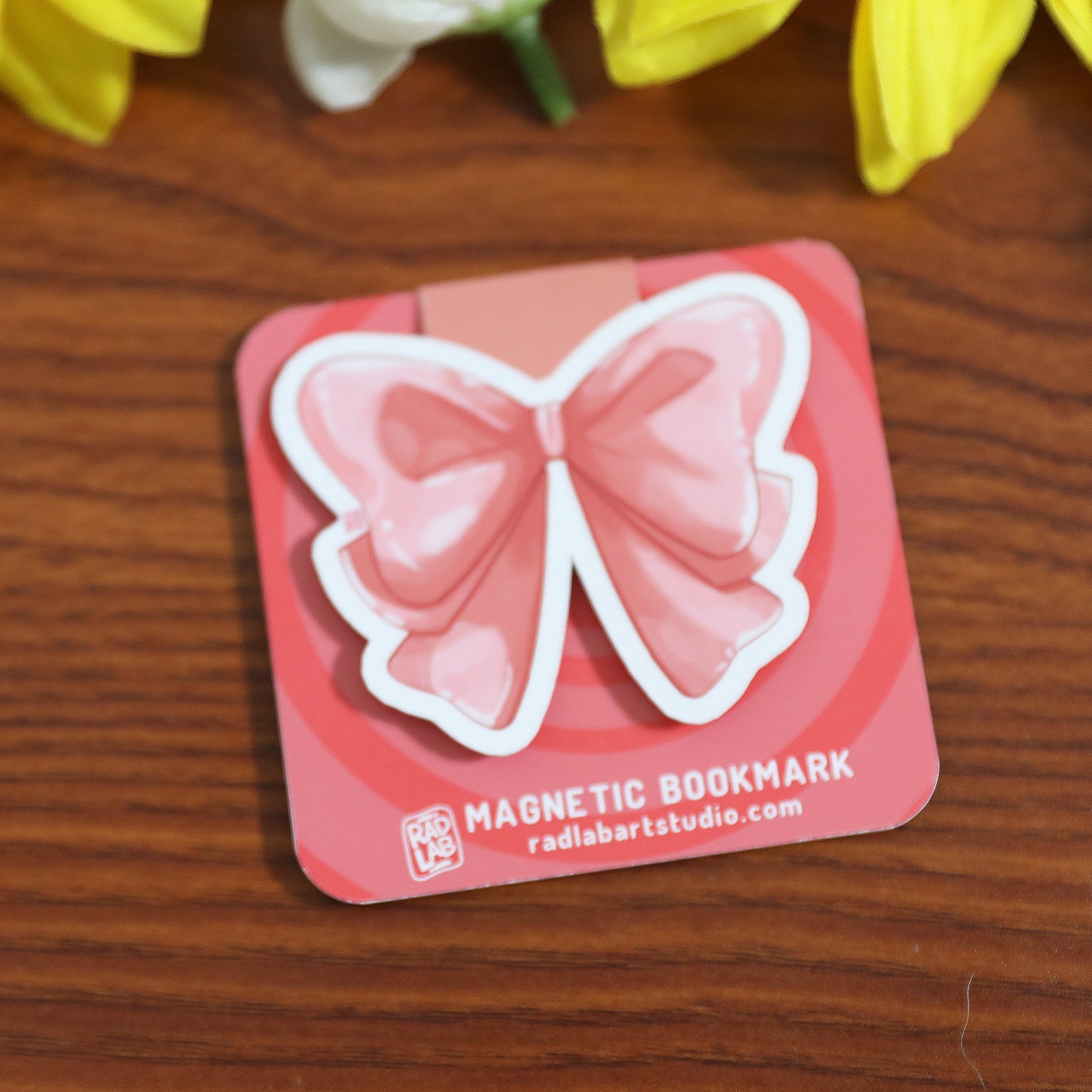 Pink Ribbon | Magnetic Bookmark | Page Marker