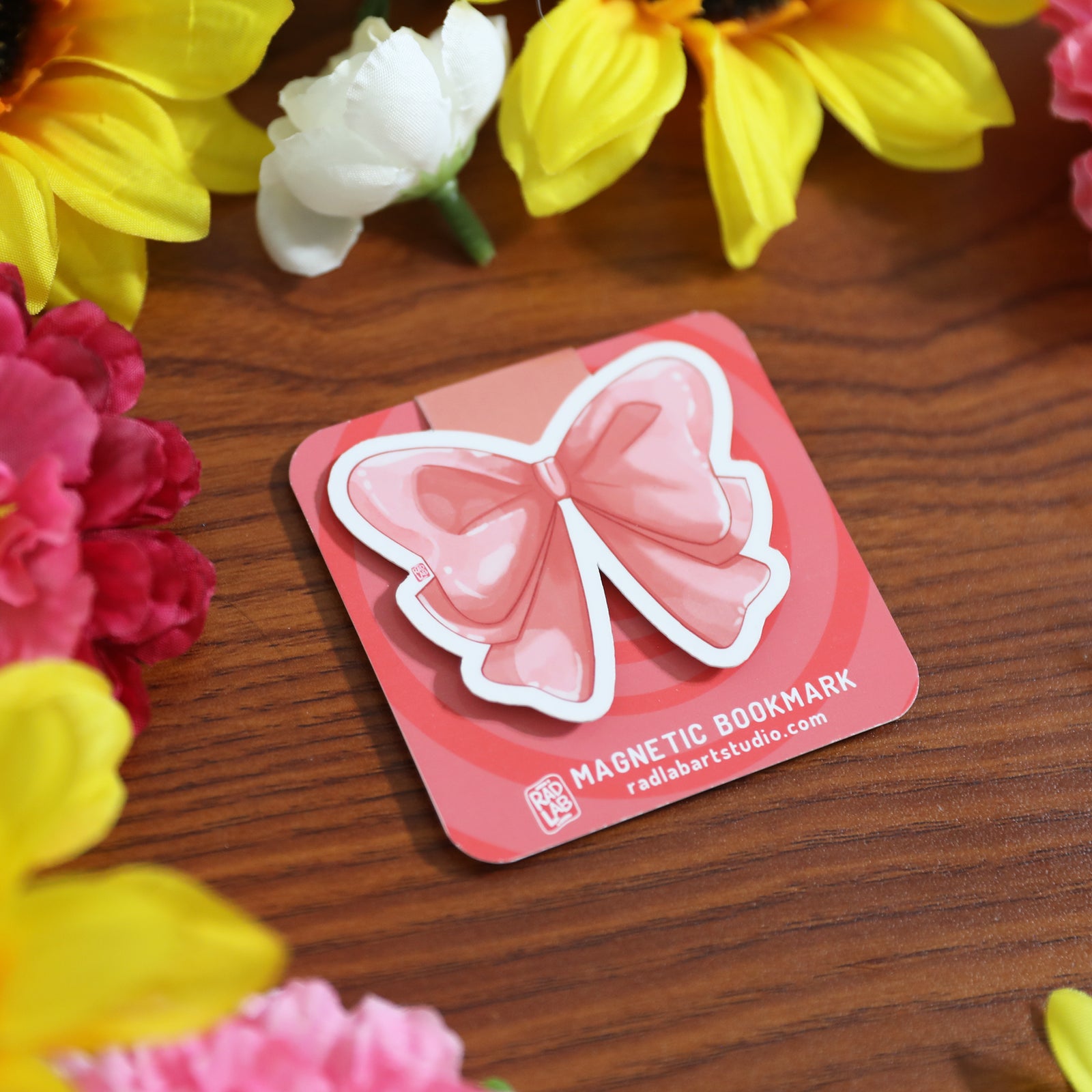 Pink Ribbon | Magnetic Bookmark | Page Marker