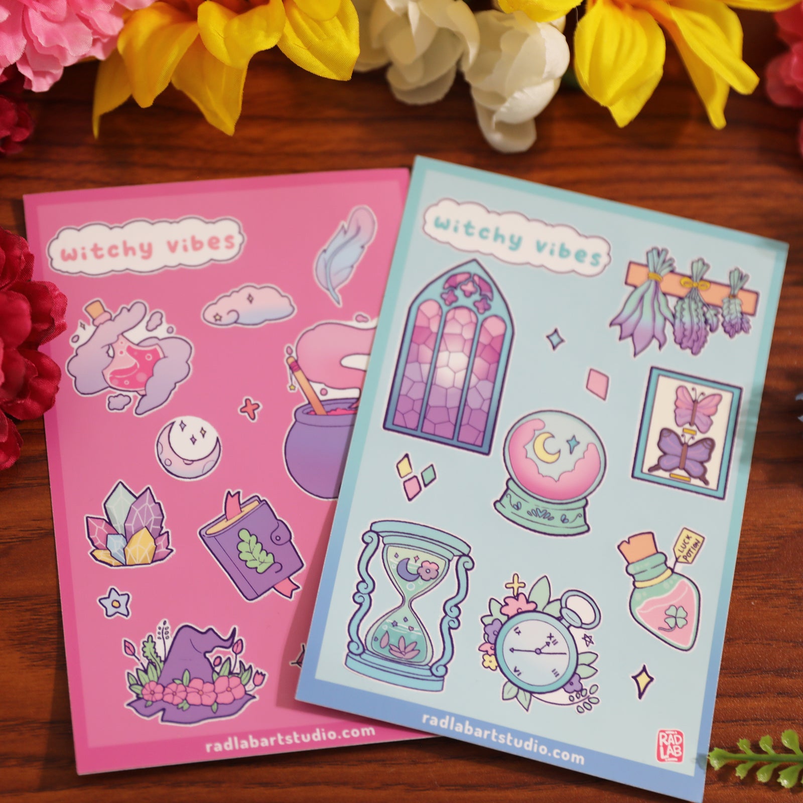 Witchy Vibes| Waterproof Vinyl Stickers | 4x6 inches