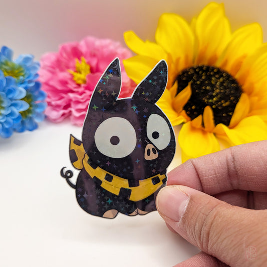 Pig-Chan | Waterproof Matte Vinyl Sticker