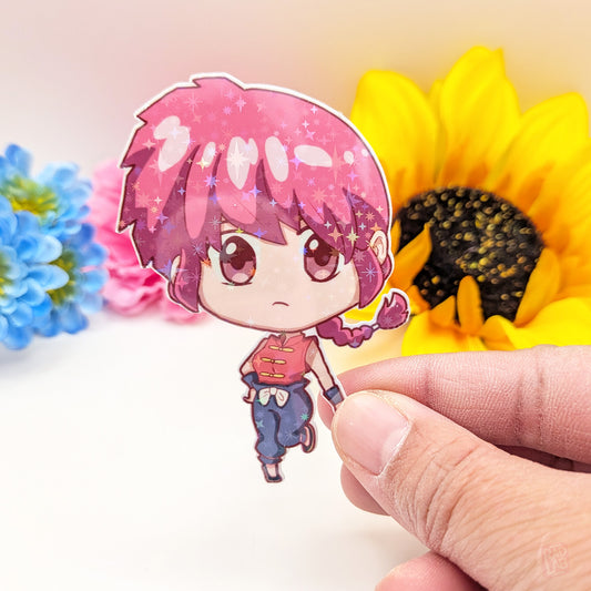 Girl Type Ranma | Waterproof Matte Vinyl Sticker