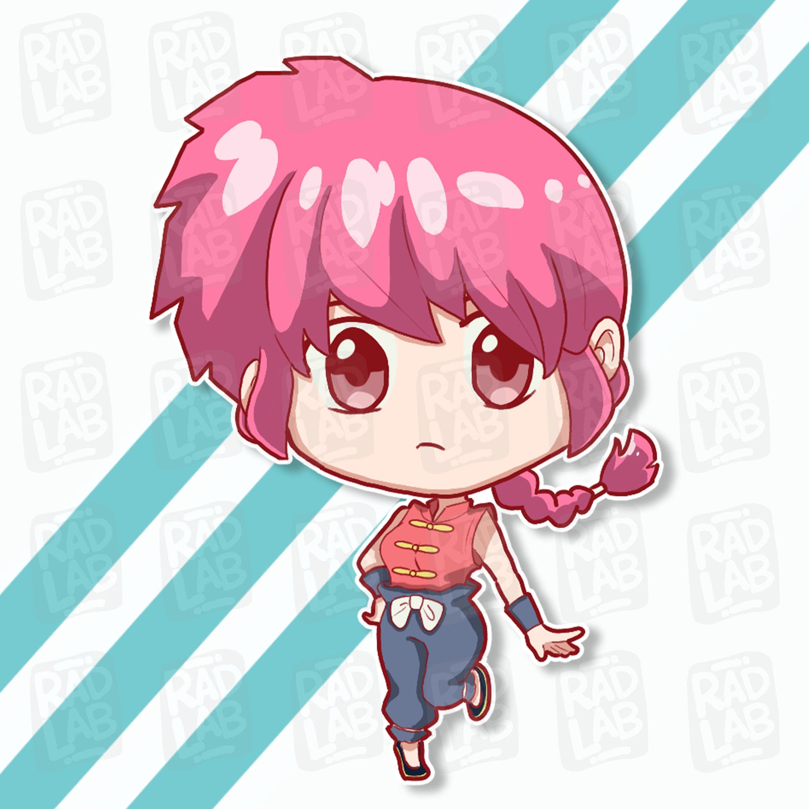 Girl Type Ranma | Waterproof Matte Vinyl Sticker