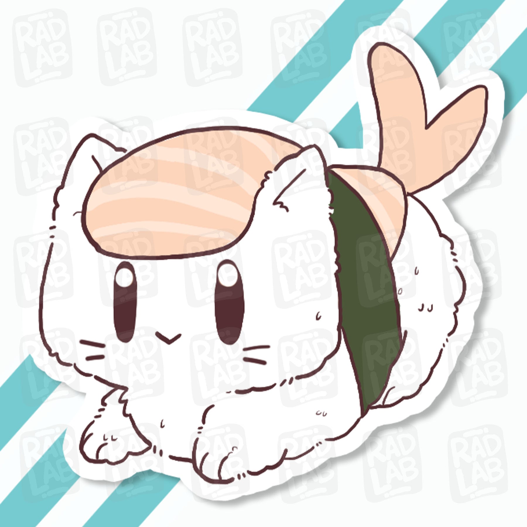 Ebi Cat | Waterproof Matte Vinyl Sticker