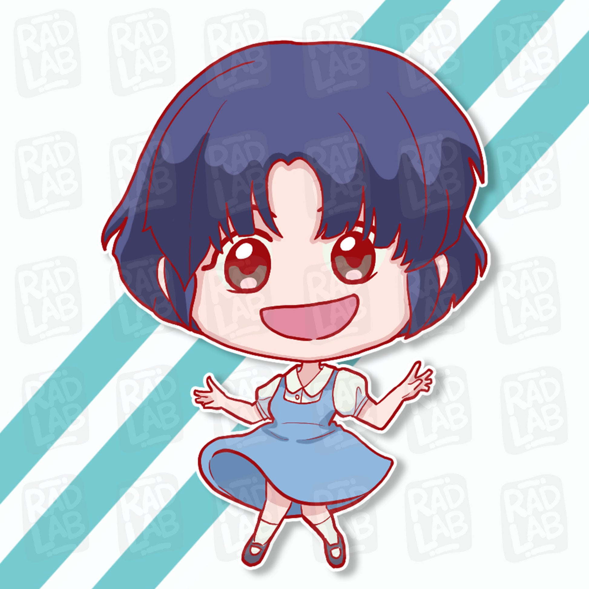Tendo Girl | Waterproof Matte Vinyl Sticker