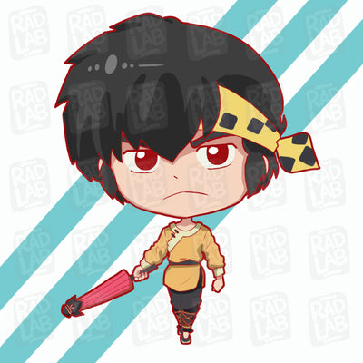 Pig Boy | Waterproof Matte Vinyl Sticker