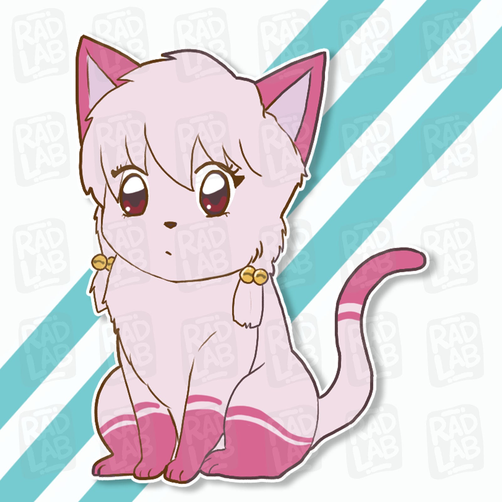 Shampoo Cat | Waterproof Matte Vinyl Sticker