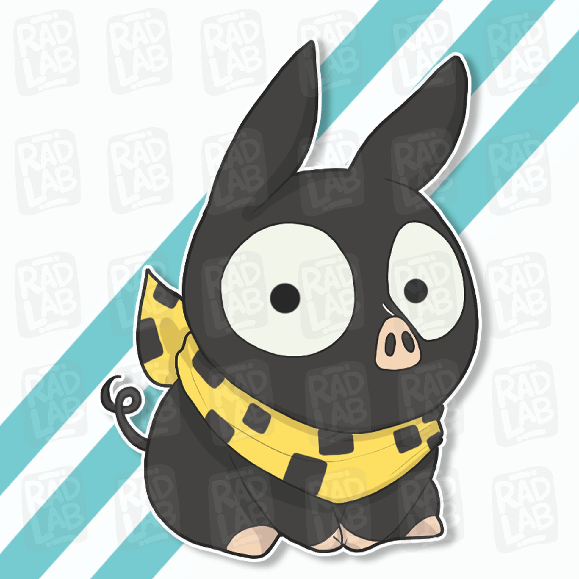 Pig-Chan | Waterproof Matte Vinyl Sticker