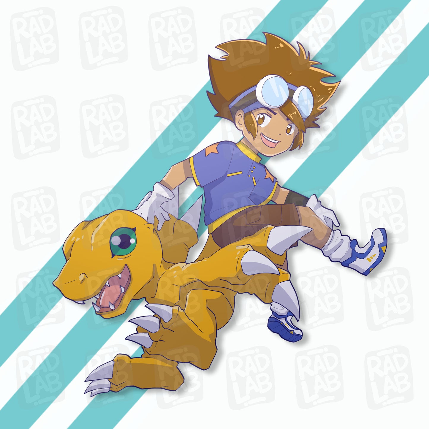 Tai Agu | Waterproof Matte Vinyl Sticker